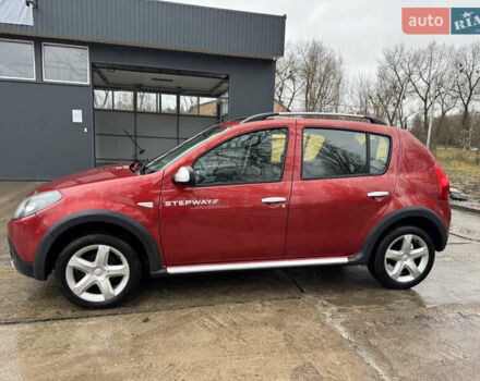 Красный Дачия Sandero StepWay, объемом двигателя 1.6 л и пробегом 185 тыс. км за 7350 $, фото 4 на Automoto.ua