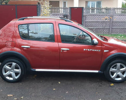 Красный Дачия Sandero StepWay, объемом двигателя 1.6 л и пробегом 183 тыс. км за 6850 $, фото 10 на Automoto.ua