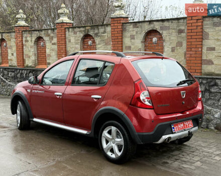 Красный Дачия Sandero StepWay, объемом двигателя 1.6 л и пробегом 163 тыс. км за 6950 $, фото 10 на Automoto.ua