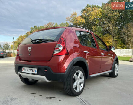 Красный Дачия Sandero StepWay, объемом двигателя 1.6 л и пробегом 139 тыс. км за 7350 $, фото 4 на Automoto.ua