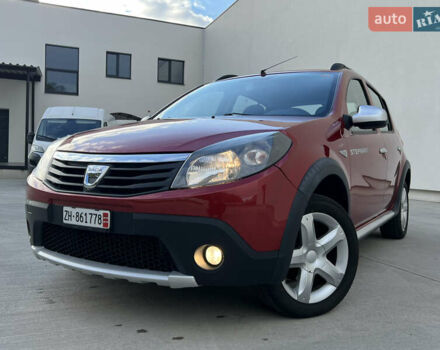 Красный Дачия Sandero StepWay, объемом двигателя 1.6 л и пробегом 139 тыс. км за 7350 $, фото 16 на Automoto.ua