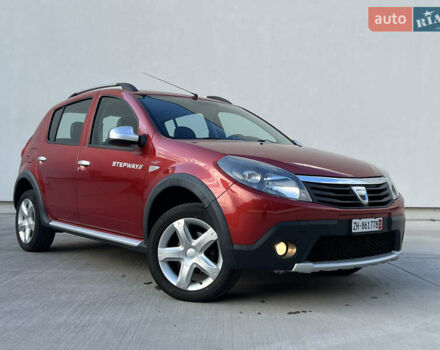 Красный Дачия Sandero StepWay, объемом двигателя 1.6 л и пробегом 139 тыс. км за 7350 $, фото 23 на Automoto.ua