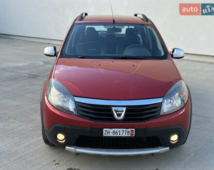 Красный Дачия Sandero StepWay, объемом двигателя 1.6 л и пробегом 139 тыс. км за 7350 $, фото 35 на Automoto.ua