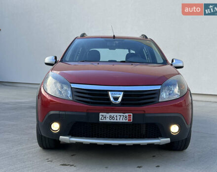 Красный Дачия Sandero StepWay, объемом двигателя 1.6 л и пробегом 139 тыс. км за 7350 $, фото 34 на Automoto.ua
