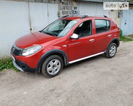 Червоний Дачія Sandero StepWay, об'ємом двигуна 1.6 л та пробігом 122 тис. км за 7600 $, фото 1 на Automoto.ua