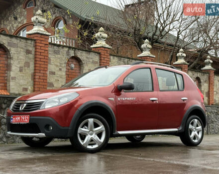 Красный Дачия Sandero StepWay, объемом двигателя 1.6 л и пробегом 163 тыс. км за 6950 $, фото 14 на Automoto.ua