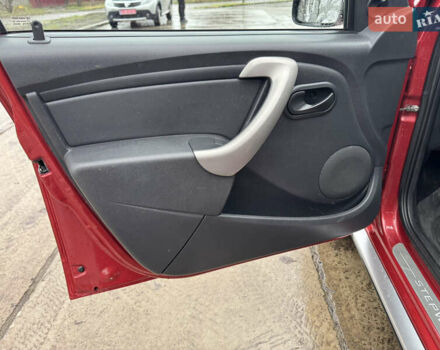 Красный Дачия Sandero StepWay, объемом двигателя 1.6 л и пробегом 185 тыс. км за 7350 $, фото 22 на Automoto.ua