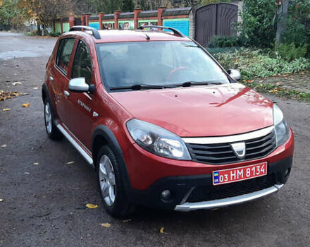 Красный Дачия Sandero StepWay, объемом двигателя 1.6 л и пробегом 183 тыс. км за 6850 $, фото 5 на Automoto.ua