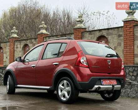 Красный Дачия Sandero StepWay, объемом двигателя 1.6 л и пробегом 163 тыс. км за 6950 $, фото 13 на Automoto.ua