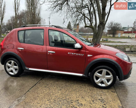 Красный Дачия Sandero StepWay, объемом двигателя 1.6 л и пробегом 185 тыс. км за 7350 $, фото 10 на Automoto.ua