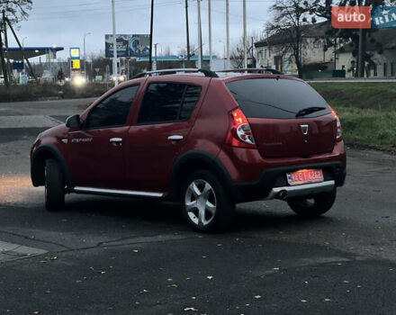 Червоний Дачія Sandero StepWay, об'ємом двигуна 1.6 л та пробігом 170 тис. км за 6799 $, фото 1 на Automoto.ua