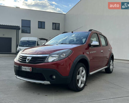 Красный Дачия Sandero StepWay, объемом двигателя 1.6 л и пробегом 139 тыс. км за 7350 $, фото 10 на Automoto.ua