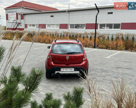 Красный Дачия Sandero StepWay, объемом двигателя 1.6 л и пробегом 139 тыс. км за 7350 $, фото 175 на Automoto.ua