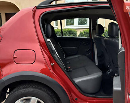 Красный Дачия Sandero StepWay, объемом двигателя 1.6 л и пробегом 115 тыс. км за 7599 $, фото 40 на Automoto.ua