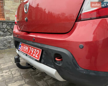 Красный Дачия Sandero StepWay, объемом двигателя 1.6 л и пробегом 163 тыс. км за 6950 $, фото 68 на Automoto.ua