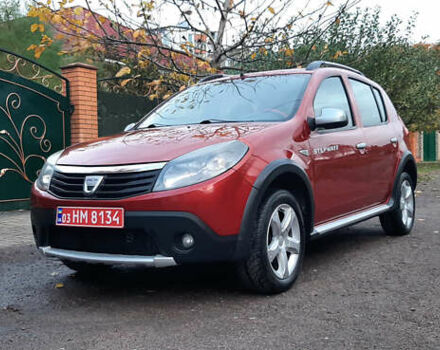 Красный Дачия Sandero StepWay, объемом двигателя 1.6 л и пробегом 183 тыс. км за 6850 $, фото 9 на Automoto.ua