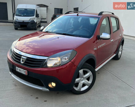 Красный Дачия Sandero StepWay, объемом двигателя 1.6 л и пробегом 139 тыс. км за 7350 $, фото 17 на Automoto.ua