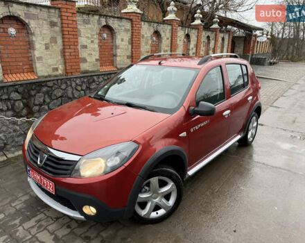 Красный Дачия Sandero StepWay, объемом двигателя 1.6 л и пробегом 163 тыс. км за 6950 $, фото 8 на Automoto.ua