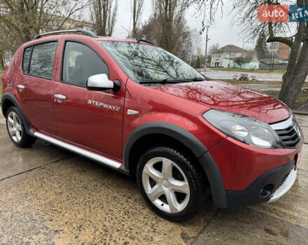 Красный Дачия Sandero StepWay, объемом двигателя 1.6 л и пробегом 185 тыс. км за 7350 $, фото 12 на Automoto.ua