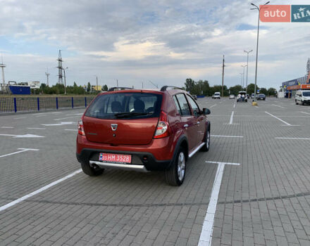 Красный Дачия Sandero StepWay, объемом двигателя 1.6 л и пробегом 137 тыс. км за 6899 $, фото 9 на Automoto.ua