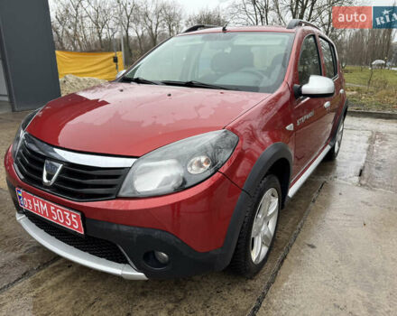 Красный Дачия Sandero StepWay, объемом двигателя 1.6 л и пробегом 185 тыс. км за 7350 $, фото 30 на Automoto.ua