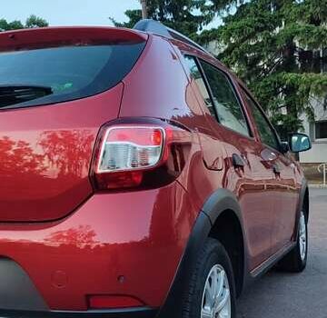 Красный Дачия Sandero StepWay, объемом двигателя 1.5 л и пробегом 216 тыс. км за 7350 $, фото 14 на Automoto.ua