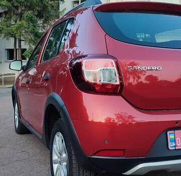 Красный Дачия Sandero StepWay, объемом двигателя 1.5 л и пробегом 216 тыс. км за 7350 $, фото 10 на Automoto.ua