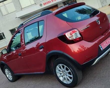 Красный Дачия Sandero StepWay, объемом двигателя 1.5 л и пробегом 216 тыс. км за 7350 $, фото 16 на Automoto.ua