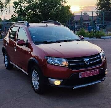 Красный Дачия Sandero StepWay, объемом двигателя 1.5 л и пробегом 216 тыс. км за 7350 $, фото 6 на Automoto.ua