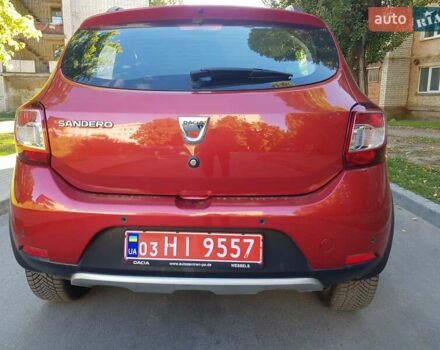 Красный Дачия Sandero StepWay, объемом двигателя 0 л и пробегом 174 тыс. км за 7555 $, фото 4 на Automoto.ua