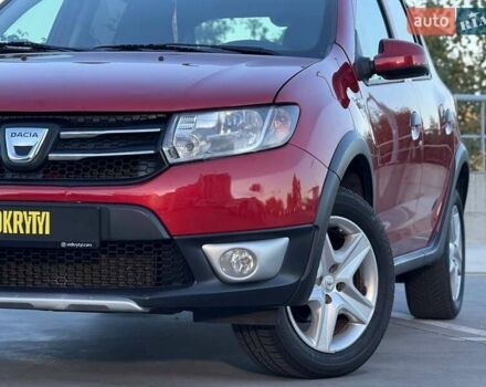 Дачия Sandero StepWay 2014 в Киеве на Automoto.ua Красный Дачия Sandero StepWay, объемом двигателя 1.46 л и пробегом 90 тыс. км за 8850 $, фото 11 на Automoto.ua