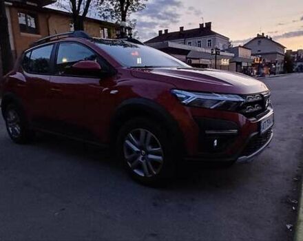 Красный Дачия Sandero StepWay, объемом двигателя 1 л и пробегом 26 тыс. км за 13150 $, фото 2 на Automoto.ua