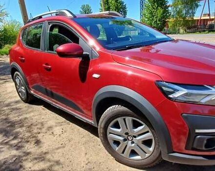 Красный Дачия Sandero StepWay, объемом двигателя 1 л и пробегом 26 тыс. км за 13150 $, фото 6 на Automoto.ua