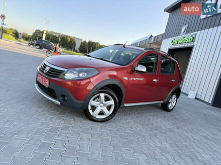 Красный Дачия Sandero StepWay, объемом двигателя 1.5 л и пробегом 205 тыс. км за 6700 $, фото 1 на Automoto.ua