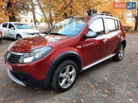 Дачія Sandero StepWay 2010 у Полтаві на Automoto.ua Червоний Дачія Sandero StepWay, об'ємом двигуна 1.6 л та пробігом 207 тис. км за 6600 $, фото 1 на Automoto.ua