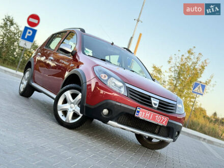 Червоний Дачія Sandero StepWay, об'ємом двигуна 1.6 л та пробігом 135 тис. км за 6200 $, фото 1 на Automoto.ua