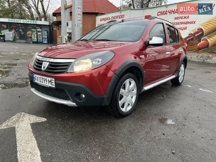 Дачия Sandero StepWay 2012 в Харькове на Automoto.ua Красный Дачия Sandero StepWay, объемом двигателя 1.6 л и пробегом 100 тыс. км за 6700 $, фото 1 на Automoto.ua