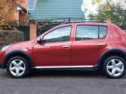 Червоний Дачія Sandero StepWay, об'ємом двигуна 1.6 л та пробігом 183 тис. км за 6850 $, фото 1 на Automoto.ua