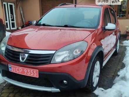 Червоний Дачія Sandero StepWay, об'ємом двигуна 1.5 л та пробігом 209 тис. км за 6800 $, фото 1 на Automoto.ua