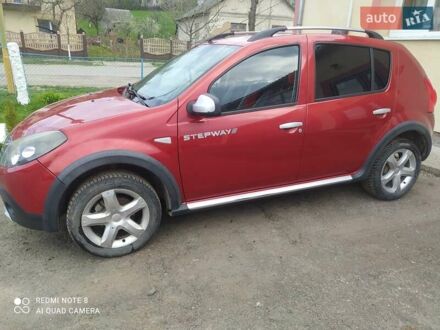 Красный Дачия Sandero StepWay, объемом двигателя 1.6 л и пробегом 190 тыс. км за 7200 $, фото 1 на Automoto.ua