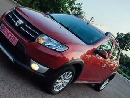Красный Дачия Sandero StepWay, объемом двигателя 1.5 л и пробегом 216 тыс. км за 7450 $, фото 1 на Automoto.ua