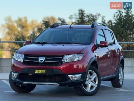 Червоний Дачія Sandero StepWay, об'ємом двигуна 1.46 л та пробігом 90 тис. км за 8850 $, фото 1 на Automoto.ua