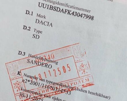 Сірий Дачія Sandero StepWay, об'ємом двигуна 1.6 л та пробігом 204 тис. км за 6200 $, фото 24 на Automoto.ua