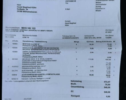 Серый Дачия Sandero StepWay, объемом двигателя 1.6 л и пробегом 141 тыс. км за 6200 $, фото 116 на Automoto.ua