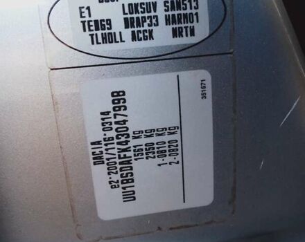 Сірий Дачія Sandero StepWay, об'ємом двигуна 1.6 л та пробігом 204 тис. км за 6200 $, фото 26 на Automoto.ua