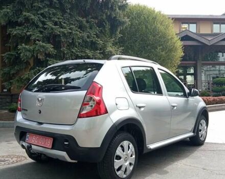 Сірий Дачія Sandero StepWay, об'ємом двигуна 1.6 л та пробігом 166 тис. км за 6700 $, фото 8 на Automoto.ua