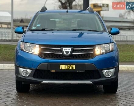 Синий Дачия Sandero StepWay, объемом двигателя 1.5 л и пробегом 219 тыс. км за 7950 $, фото 1 на Automoto.ua