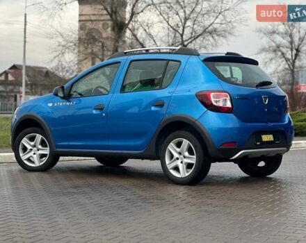 Синий Дачия Sandero StepWay, объемом двигателя 1.5 л и пробегом 219 тыс. км за 7950 $, фото 4 на Automoto.ua