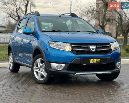 Синий Дачия Sandero StepWay, объемом двигателя 1.5 л и пробегом 219 тыс. км за 7950 $, фото 5 на Automoto.ua