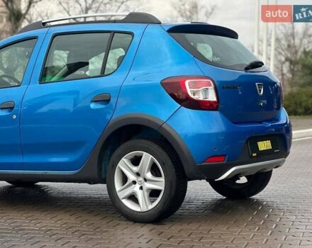 Синий Дачия Sandero StepWay, объемом двигателя 1.5 л и пробегом 219 тыс. км за 7950 $, фото 9 на Automoto.ua